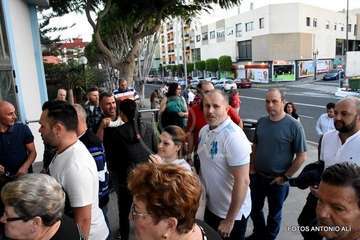 Presentación del candidato socialista a la Alcaldía de Telde (Foto TA)